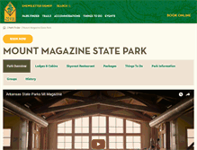 Tablet Screenshot of mountmagazinestatepark.com